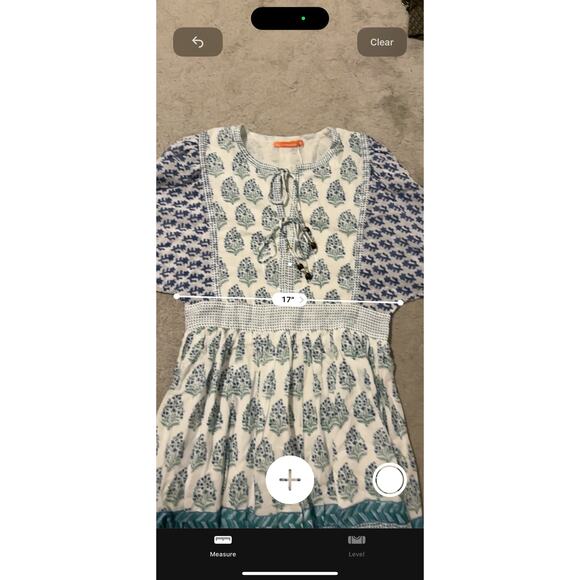 NWT Oliphant tie front mini dress  Small, $288 - Picture 4 of 5